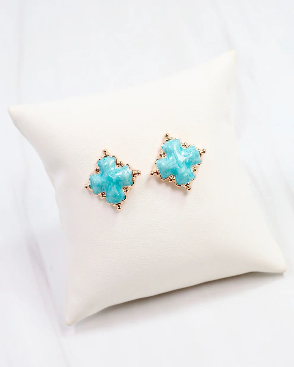 Calista Clover Earring Turquoise