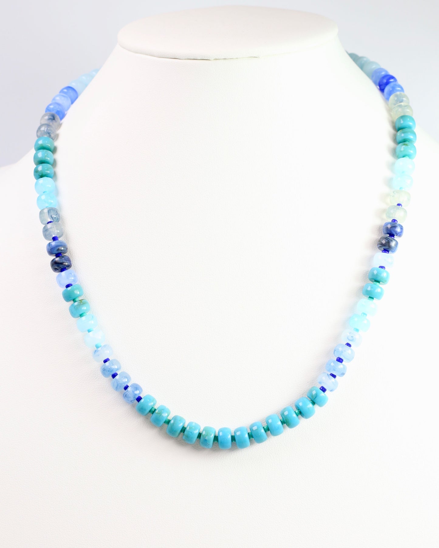 Cape San Blas Beaded Necklace Turquoise