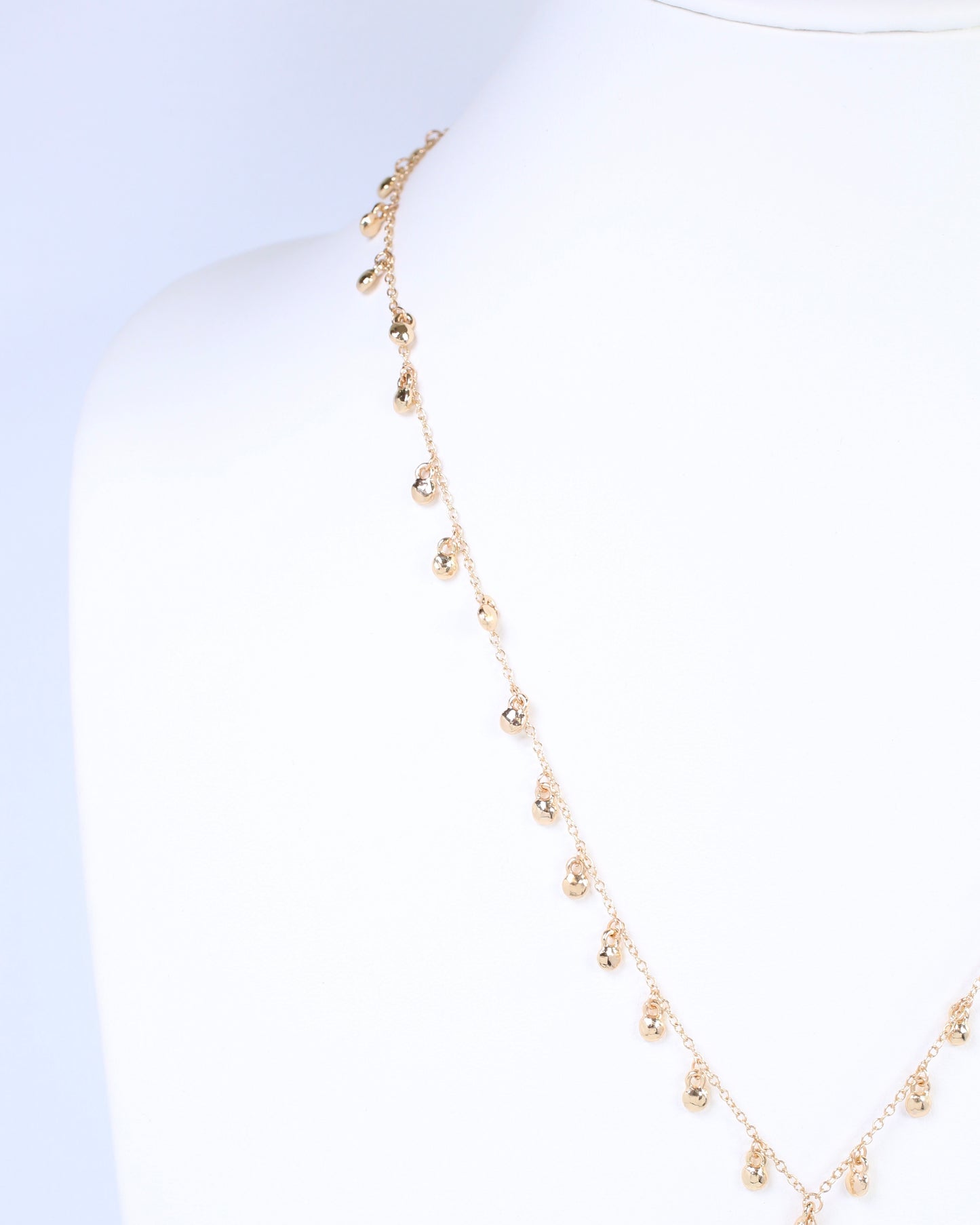 Briar Dangle Long Y Necklace Gold