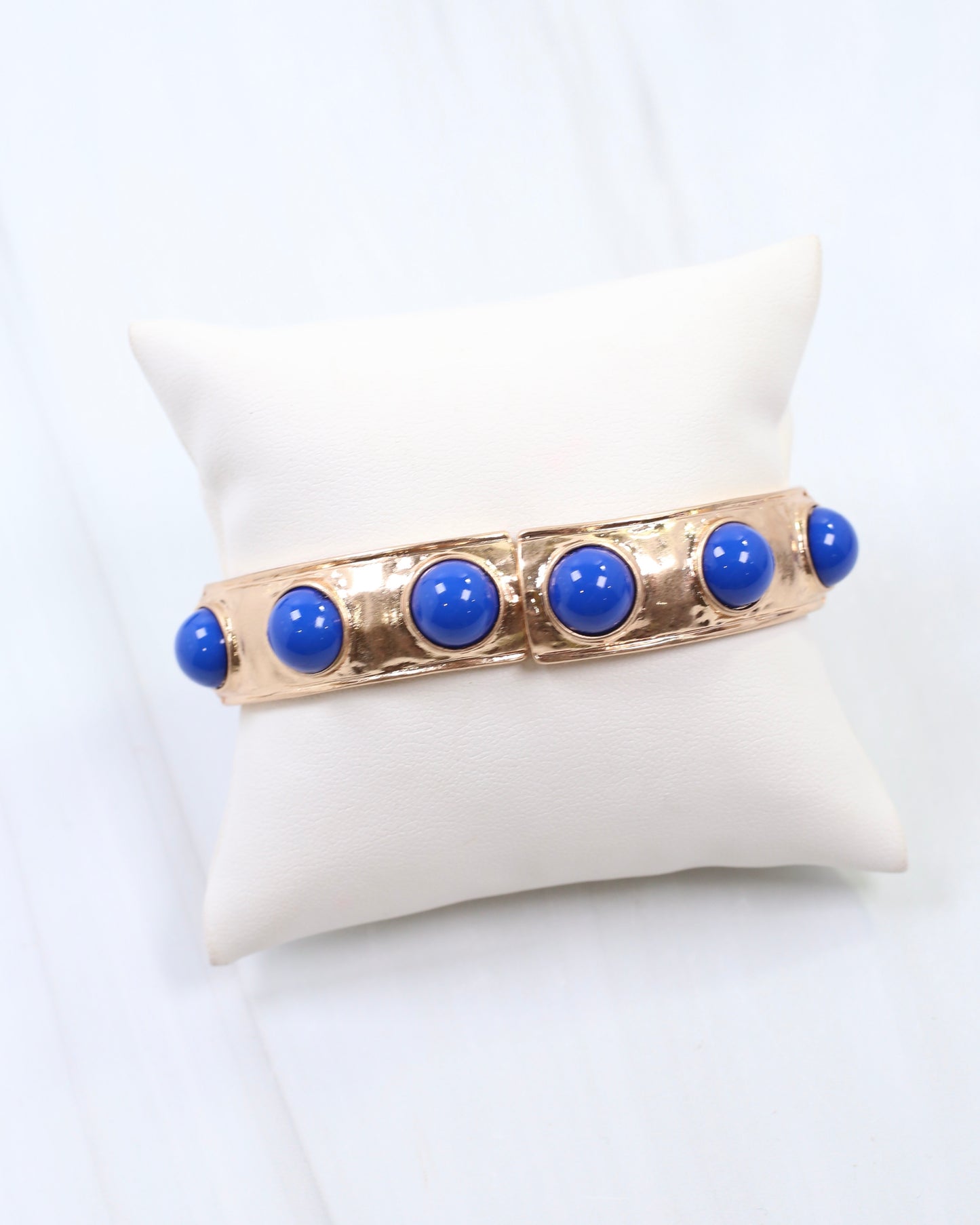 Reagan Stretch Bracelet Blue
