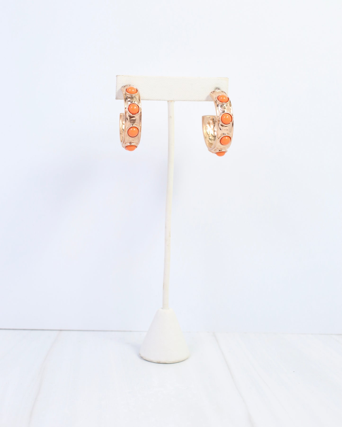 Frazee Pearl Hoop Orange