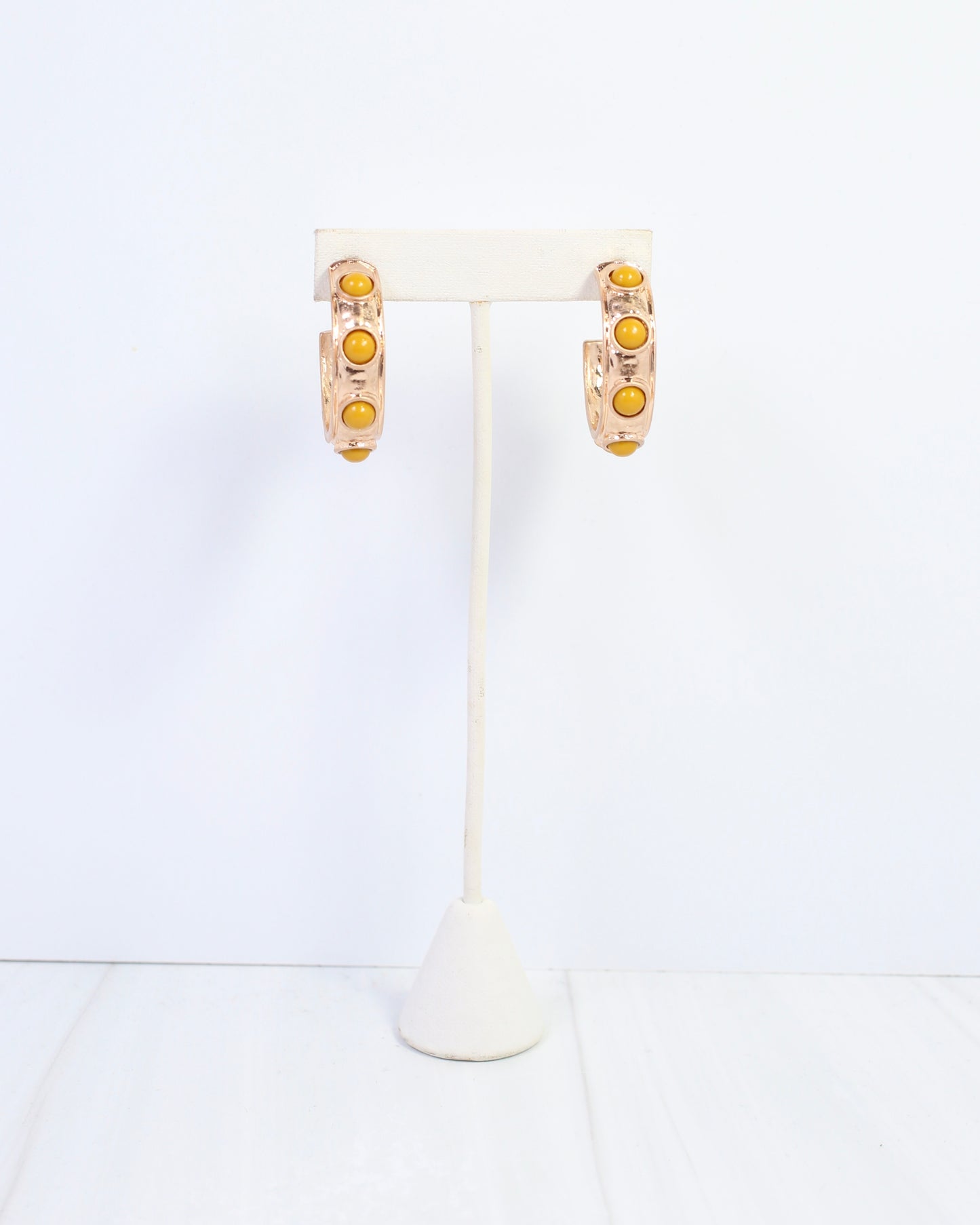 Frazee Pearl Hoop Mustard