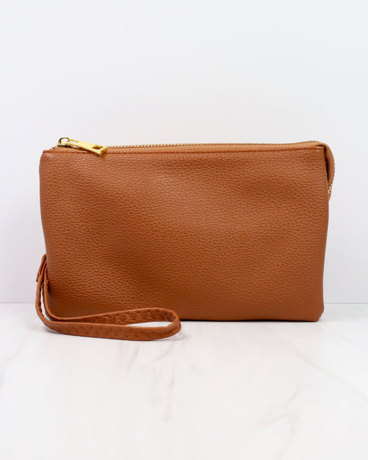liz crossbody brown