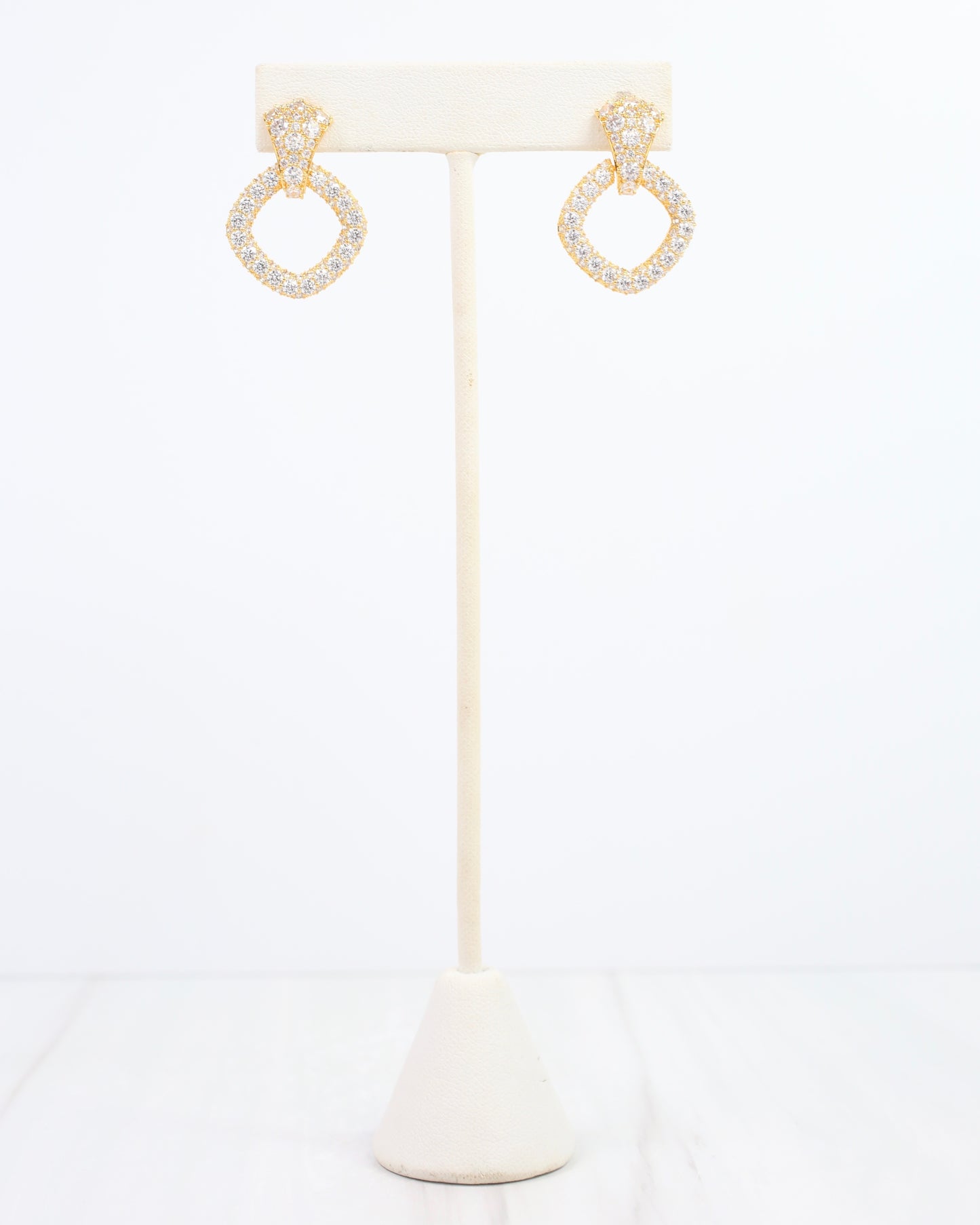 Carterton Crystal Earring Gold