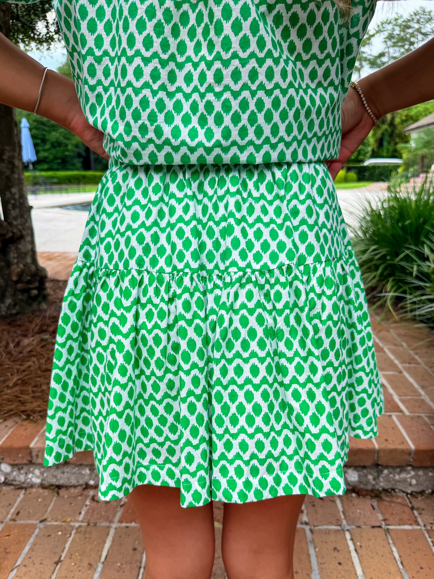 Lavinia Geometric Skirt