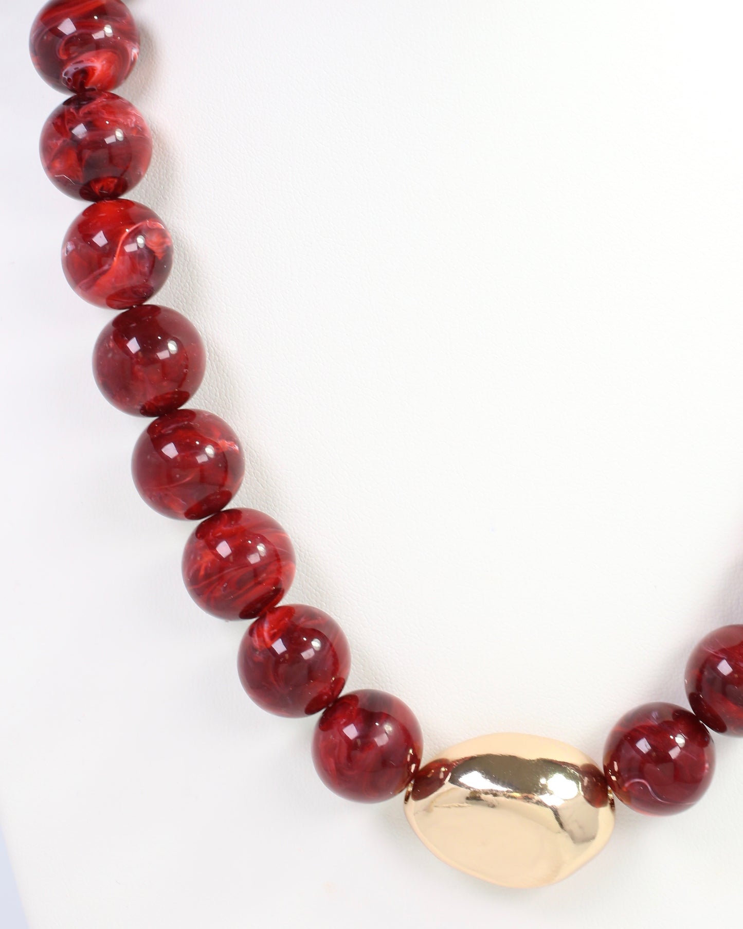 Brooklyn Bold Necklace Wine
