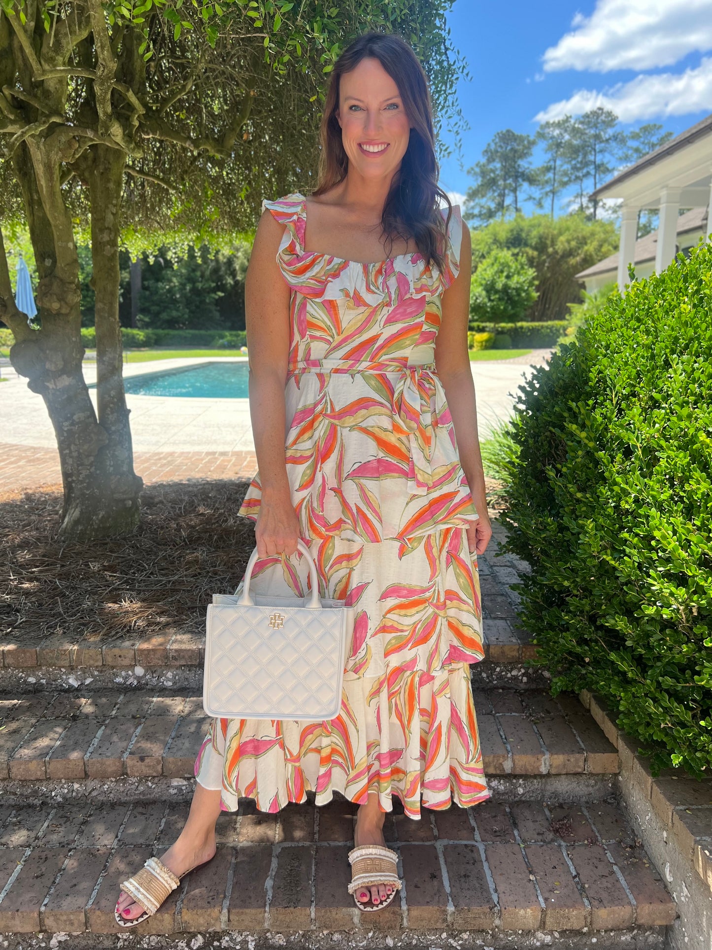 Malcolm Floral Printed Maxi Dress