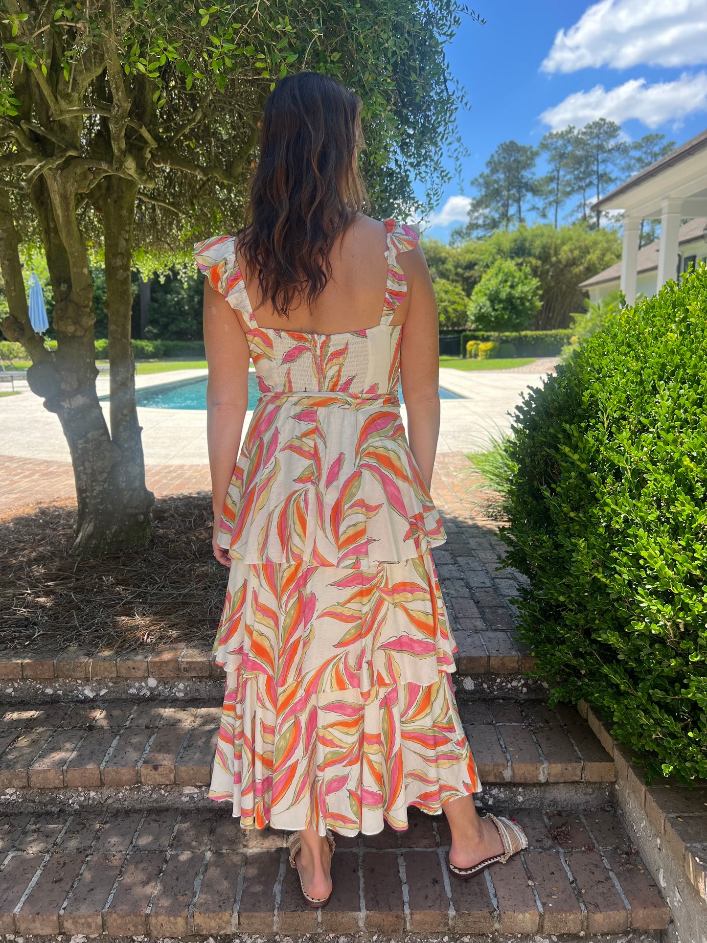Malcolm Floral Printed Maxi Dress