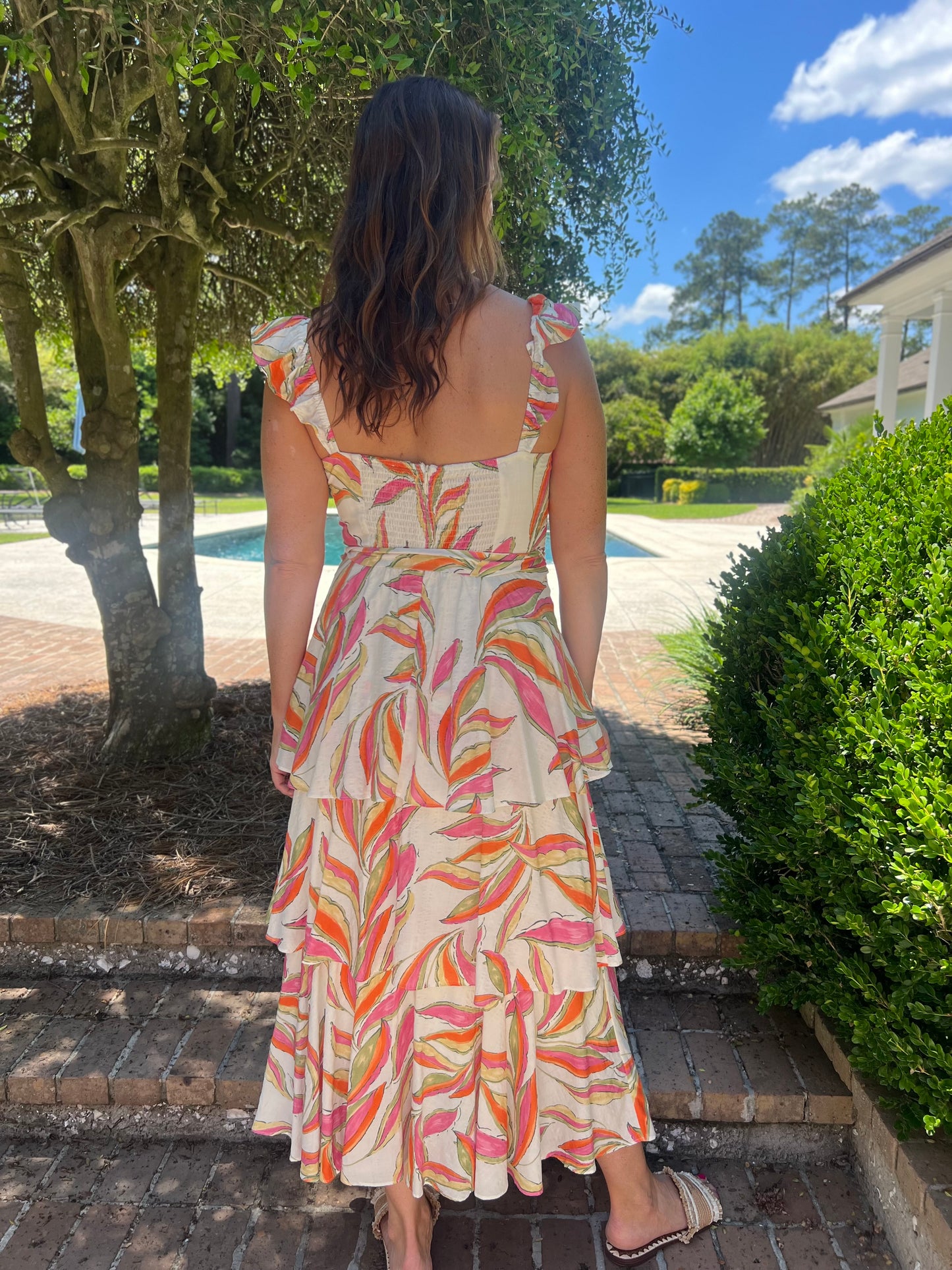 Malcolm Floral Printed Maxi Dress
