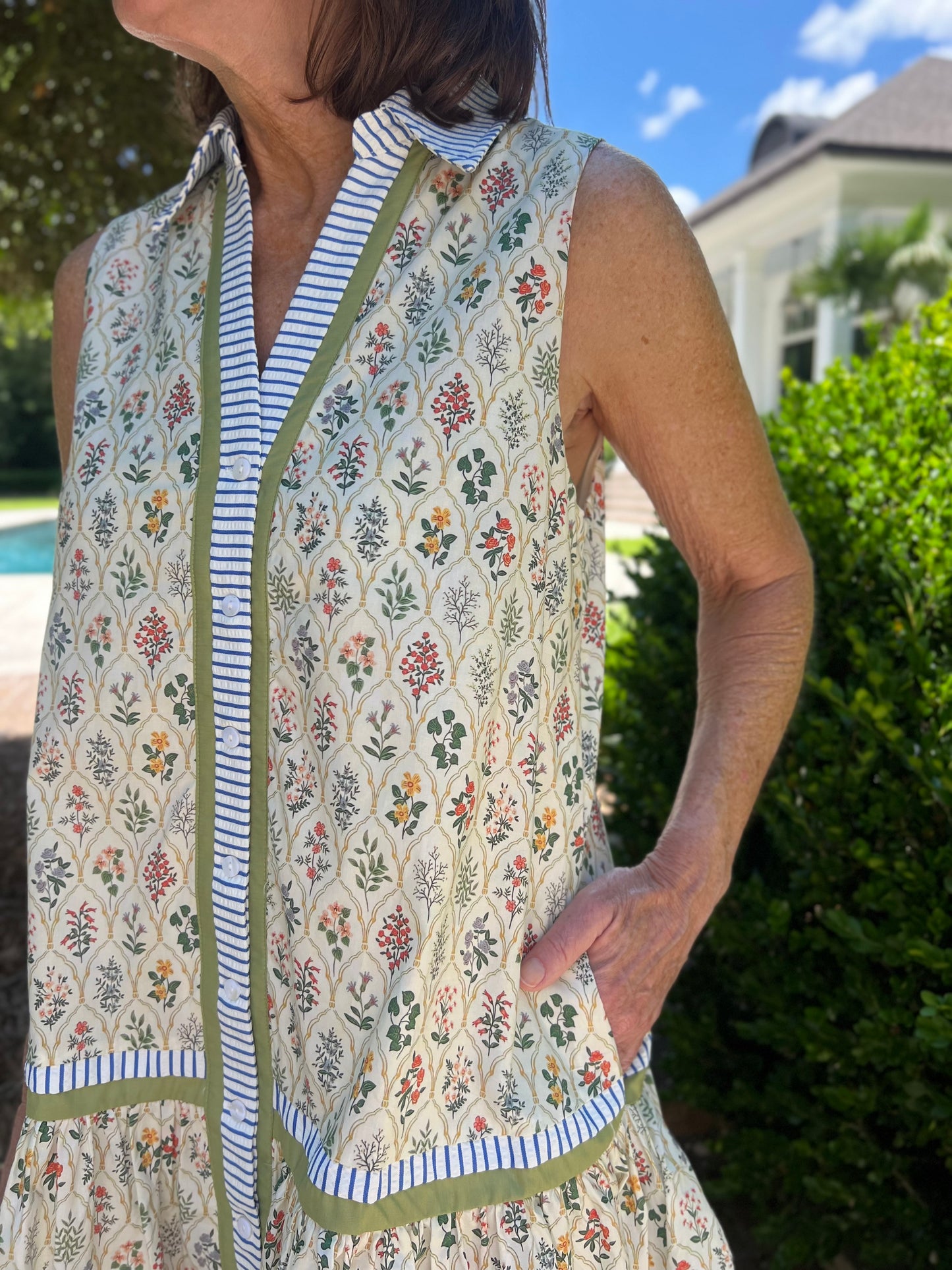 Kenley Floral Sleeveless Dress
