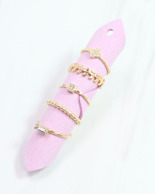 McFarlen Ring Set Gold