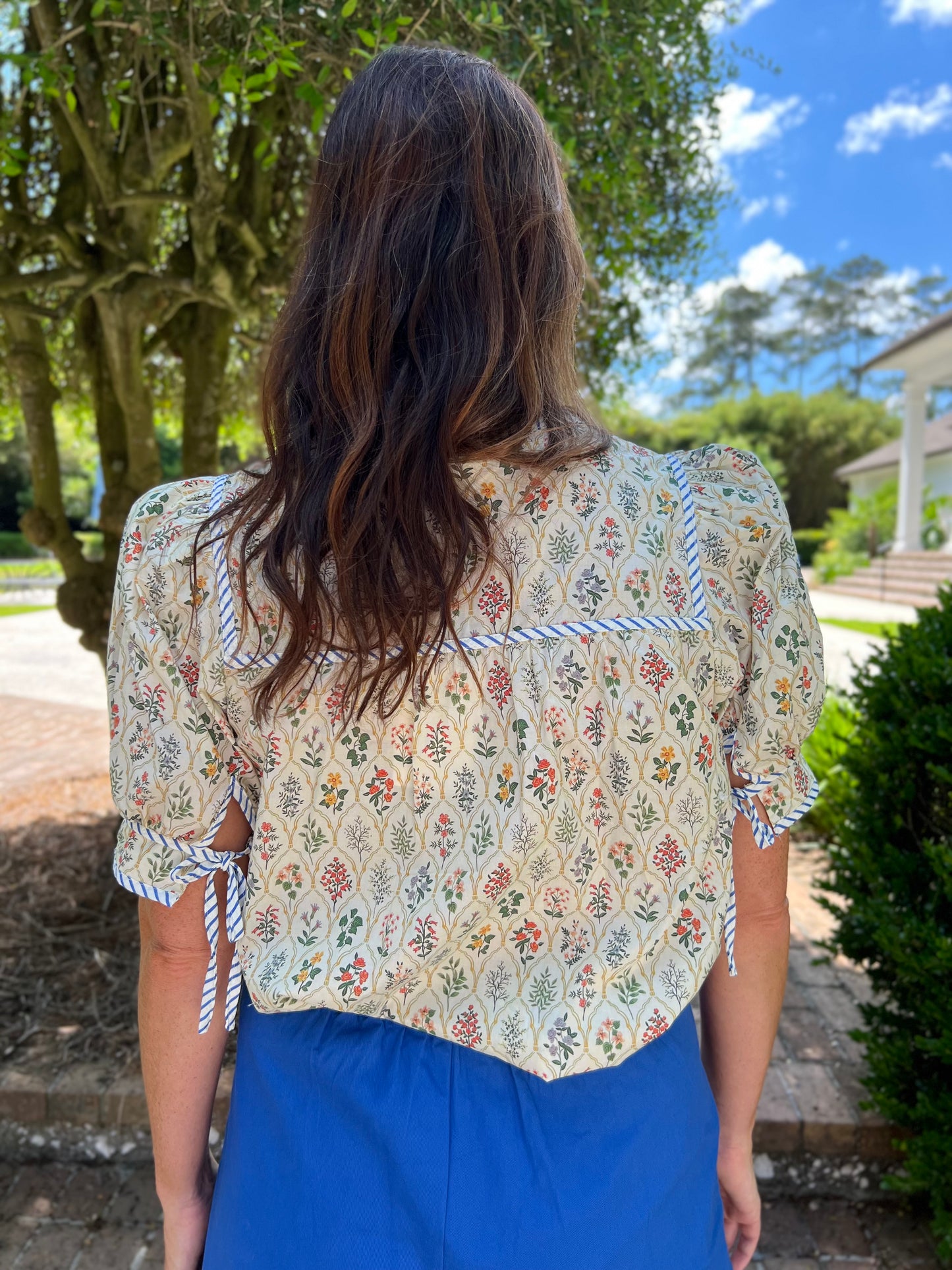 Kenley Floral Top