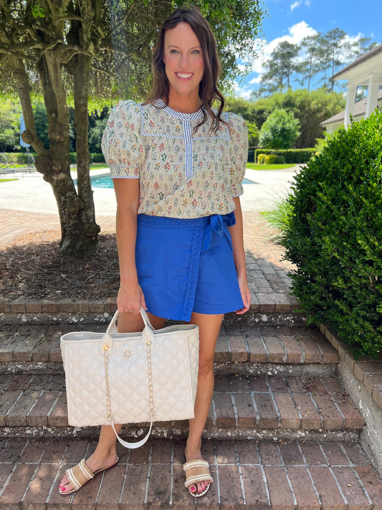 Kenley Floral Top