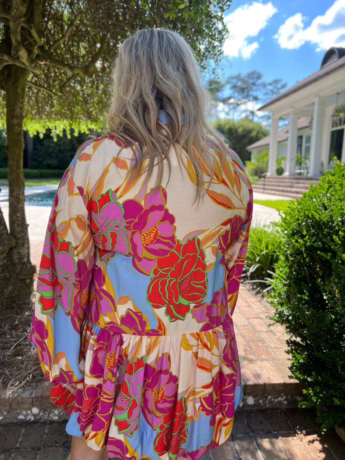 Malloree Floral Bubble Dress