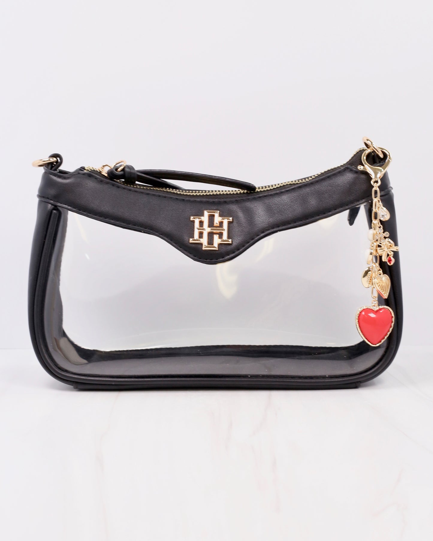 Sutton Bag Charm RED WHITE