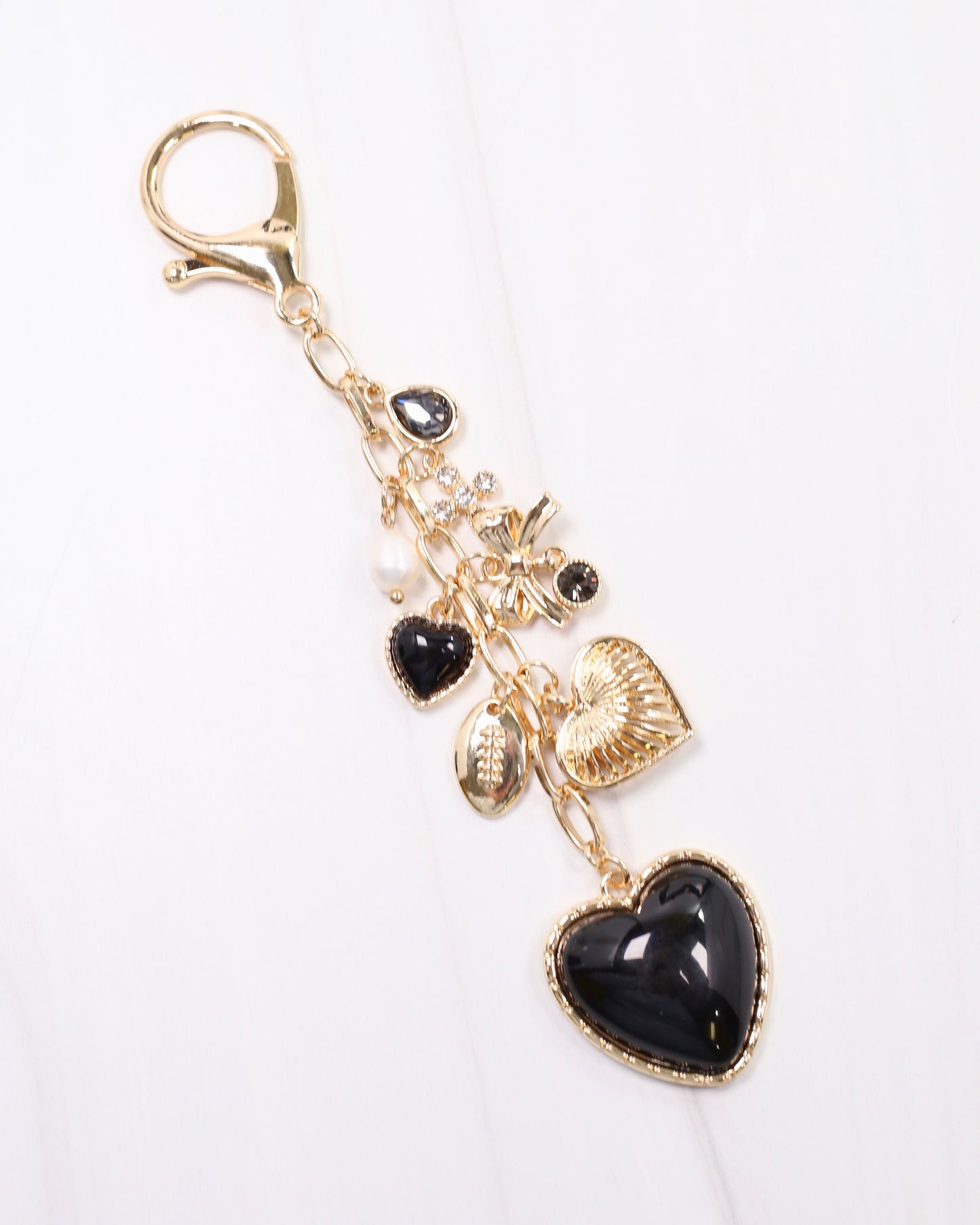 Sutton Bag Charm BLACK
