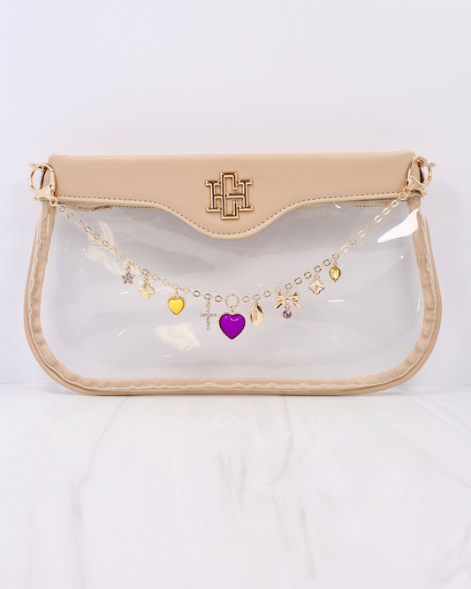 Avery Bag Chain PURPLE GOLD