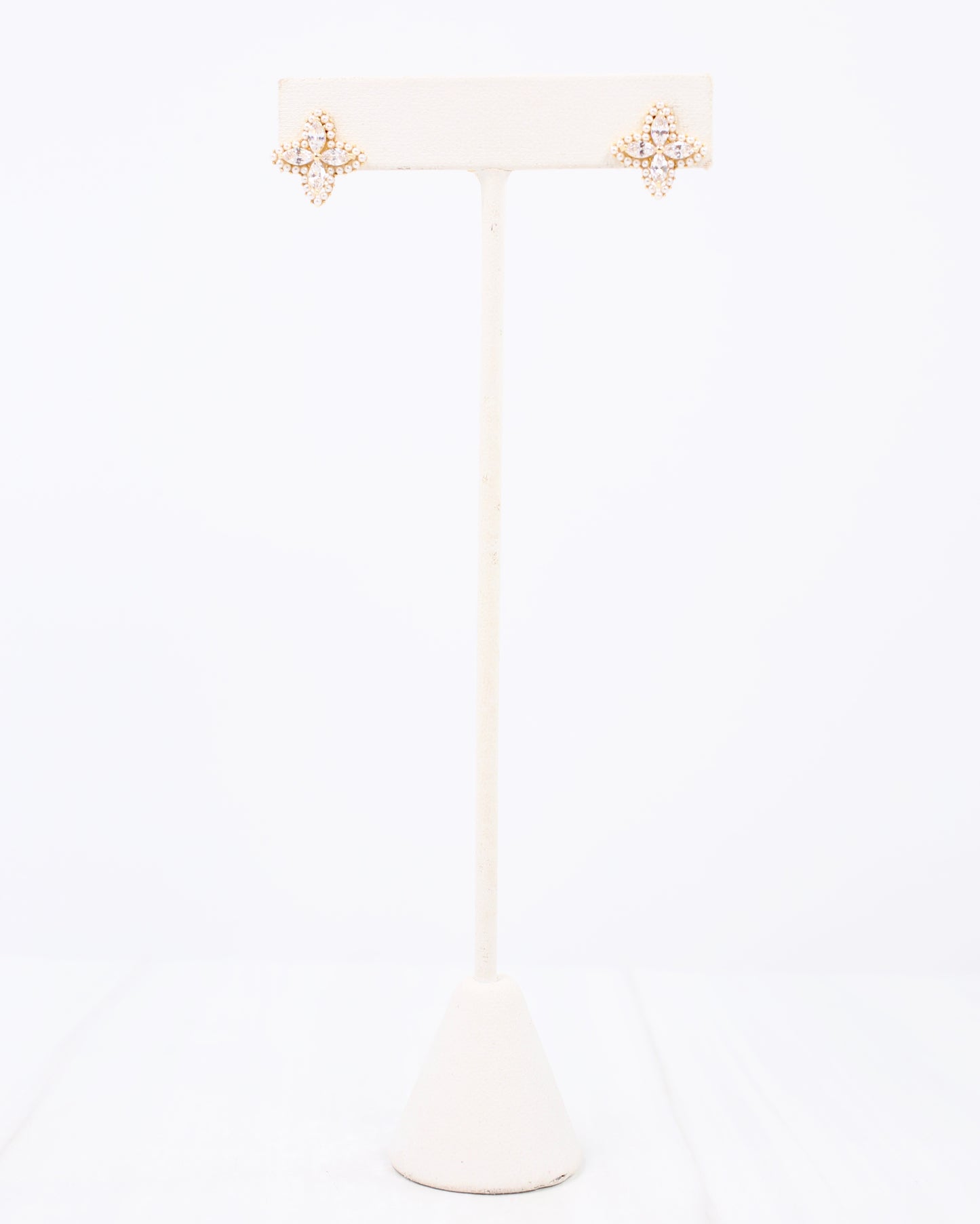 Westminster Crystal Stud Gold