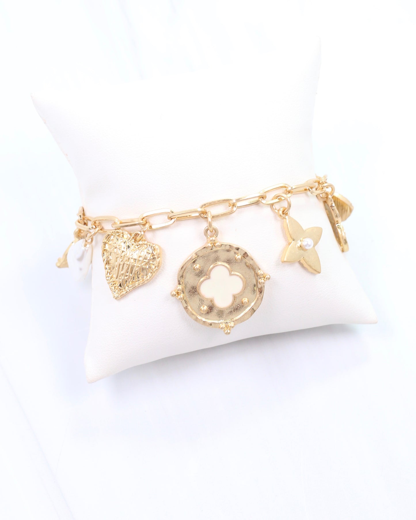 Callaway Charm Bracelet Worn Gold