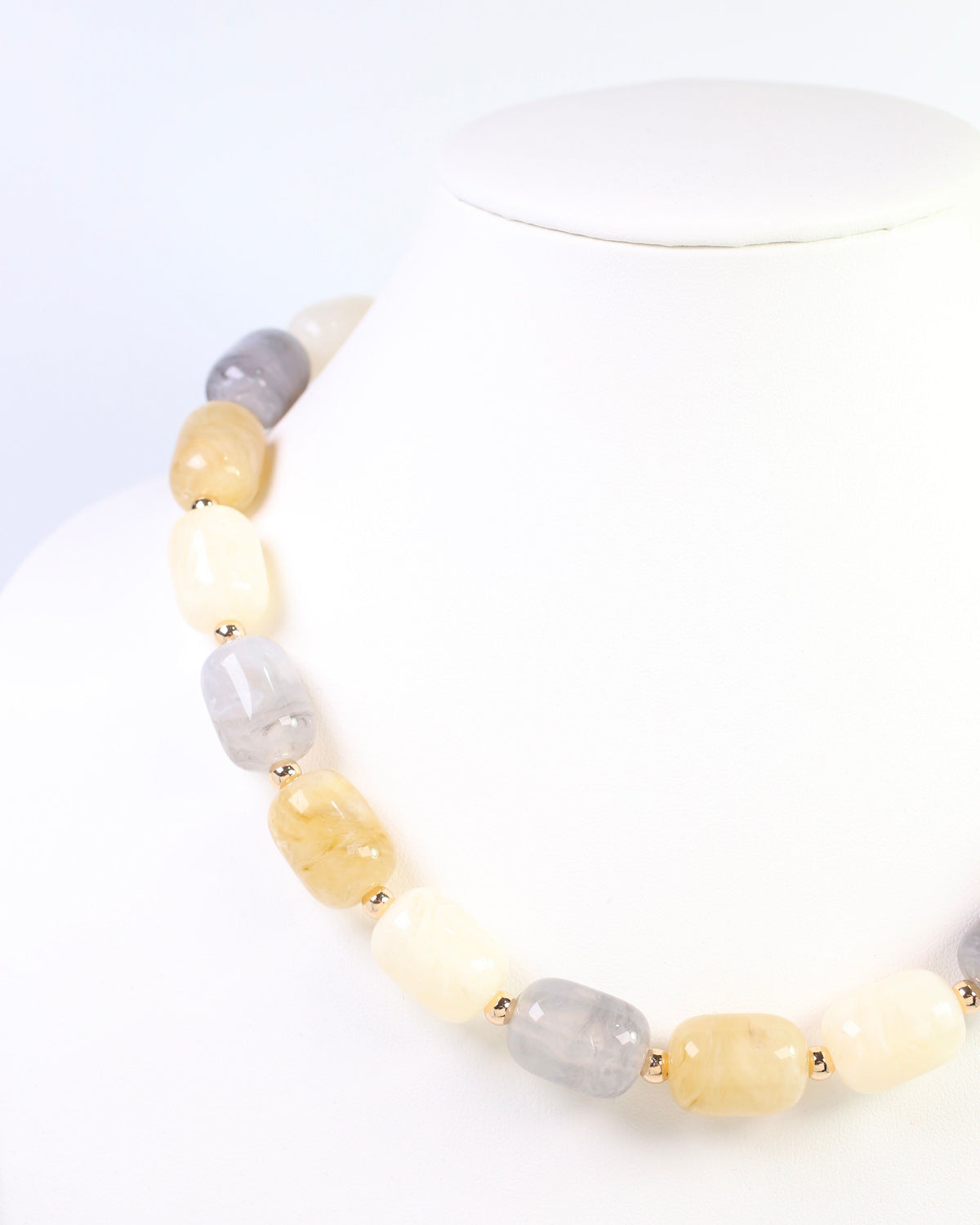 Penelope Beaded Necklace Nude Multi