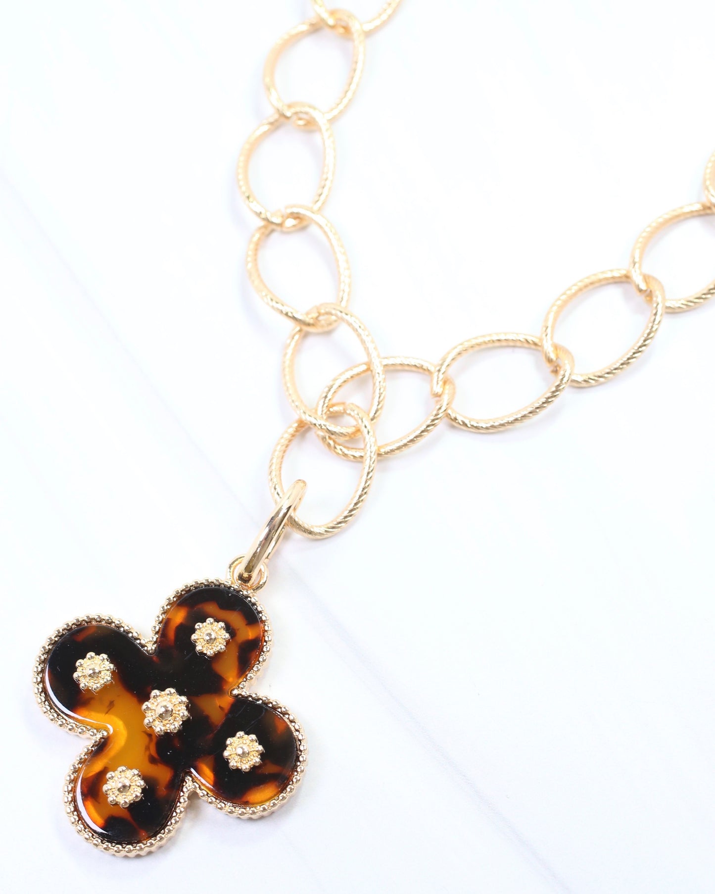 Joanie Clover Charm Tortoise