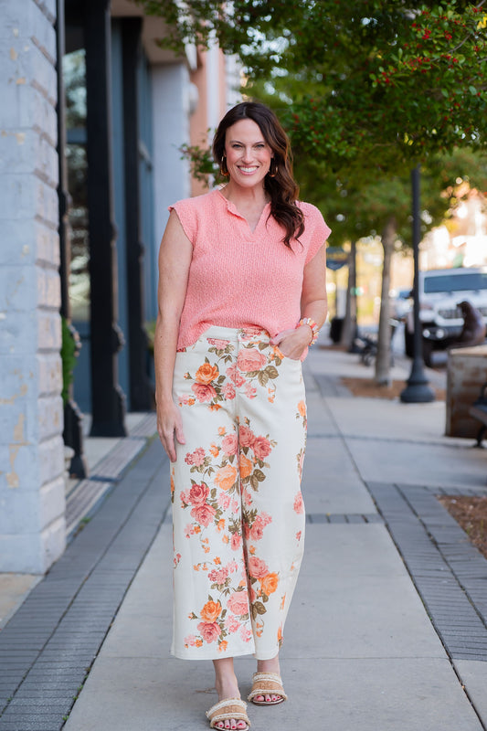 Goldie Relaxed Slub Knit Sweater