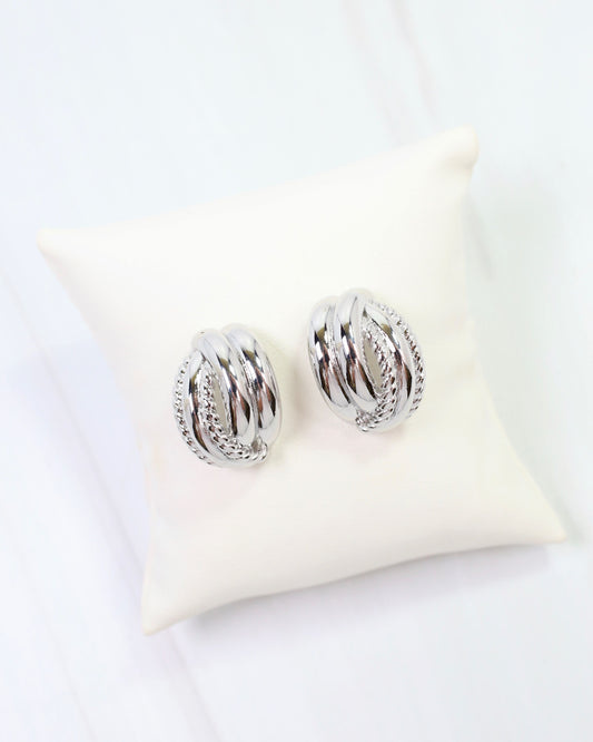 Gila Hoop Earring Silver