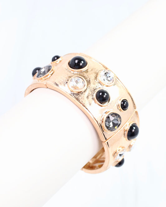 Julietta Stretch Bracelet Black Diamond