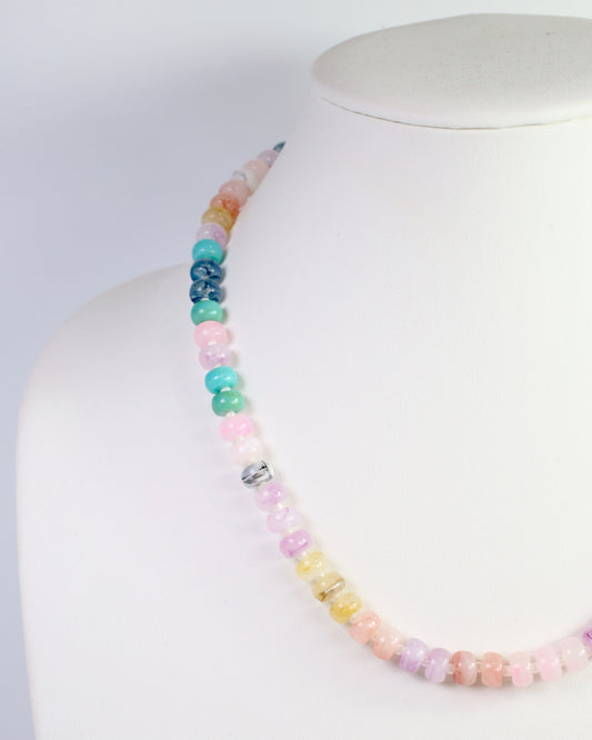 Cape San Blas Beaded Necklace Light Multi