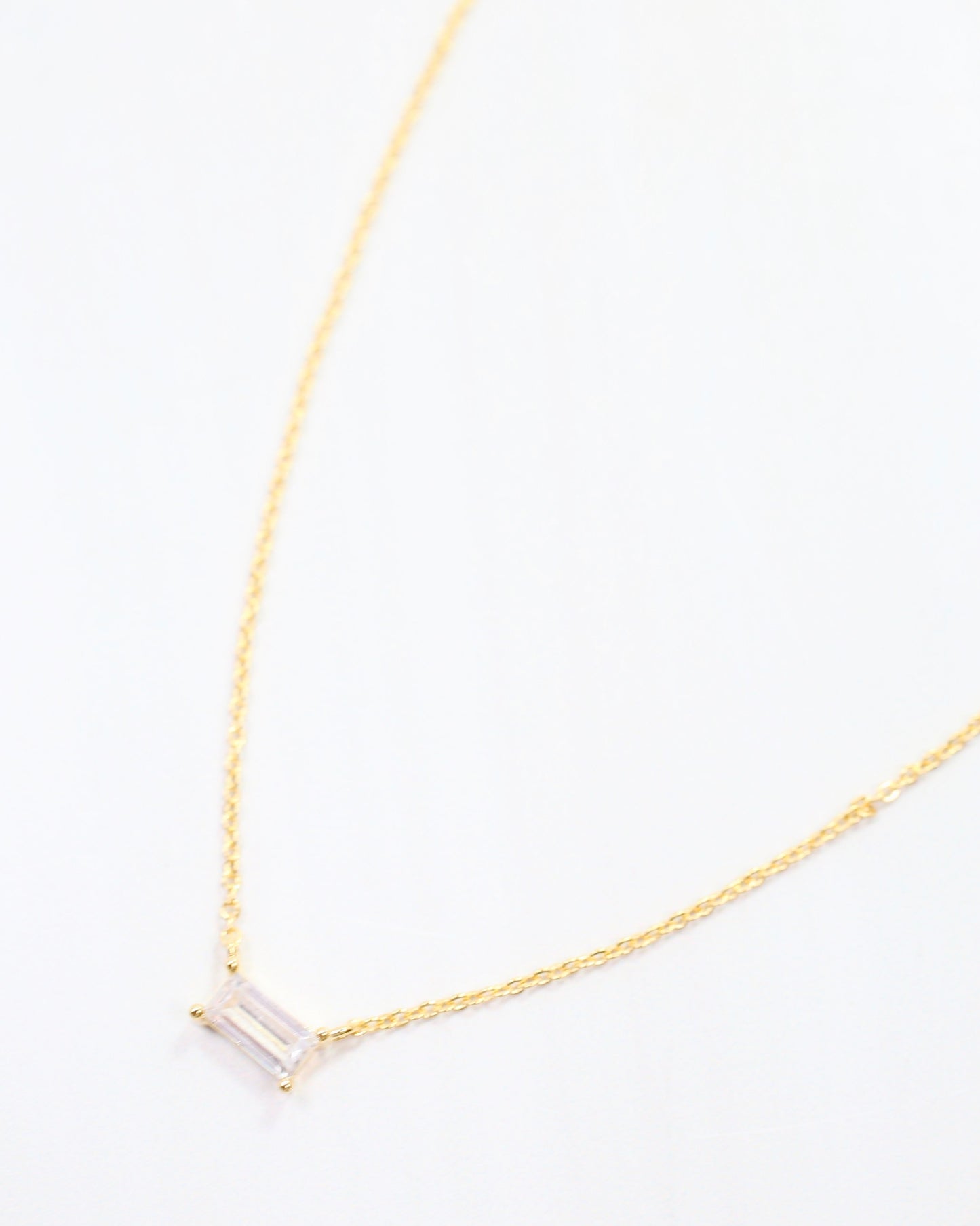Hobson CZ Necklace Gold
