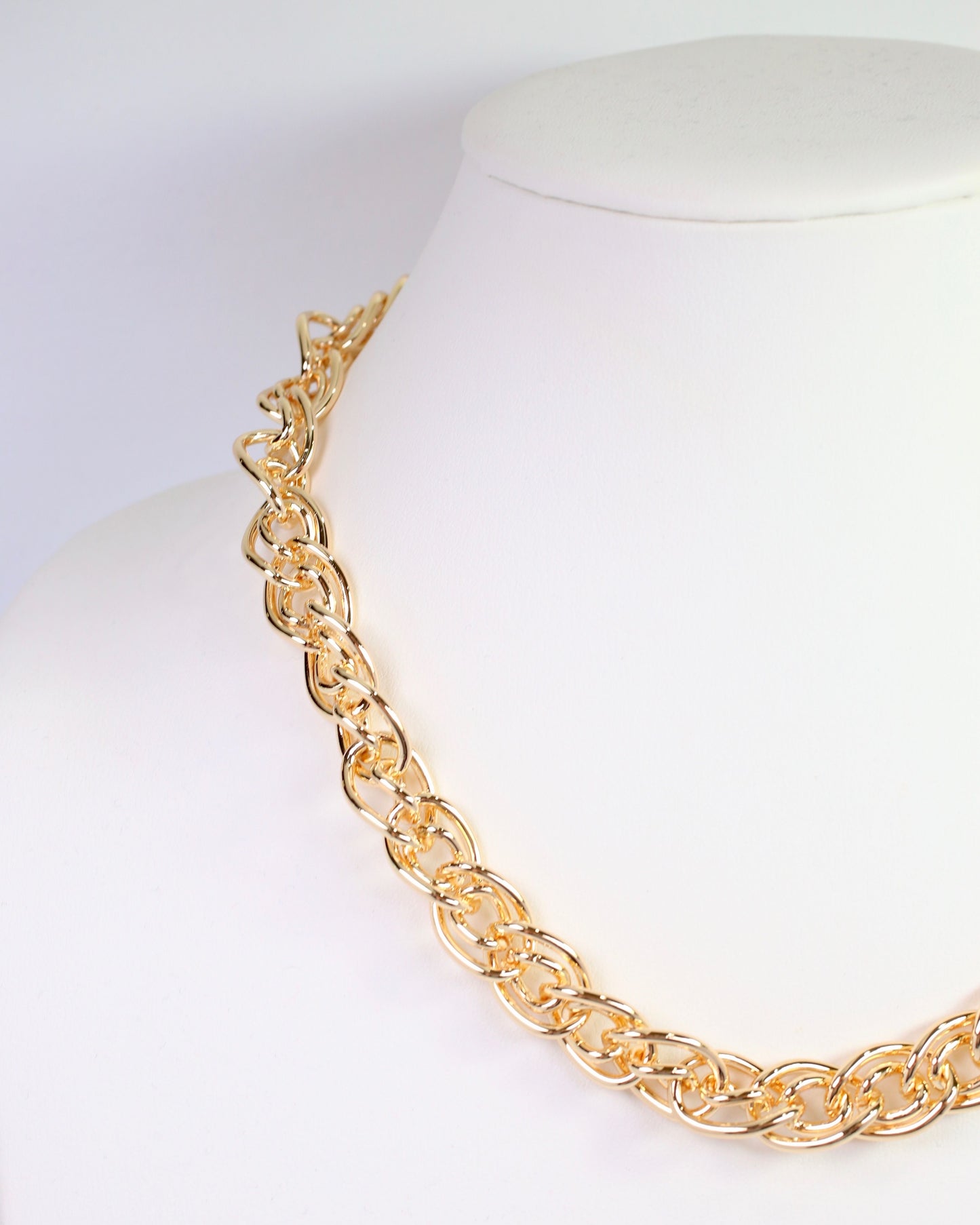 Fontana Link Necklace WR Gold