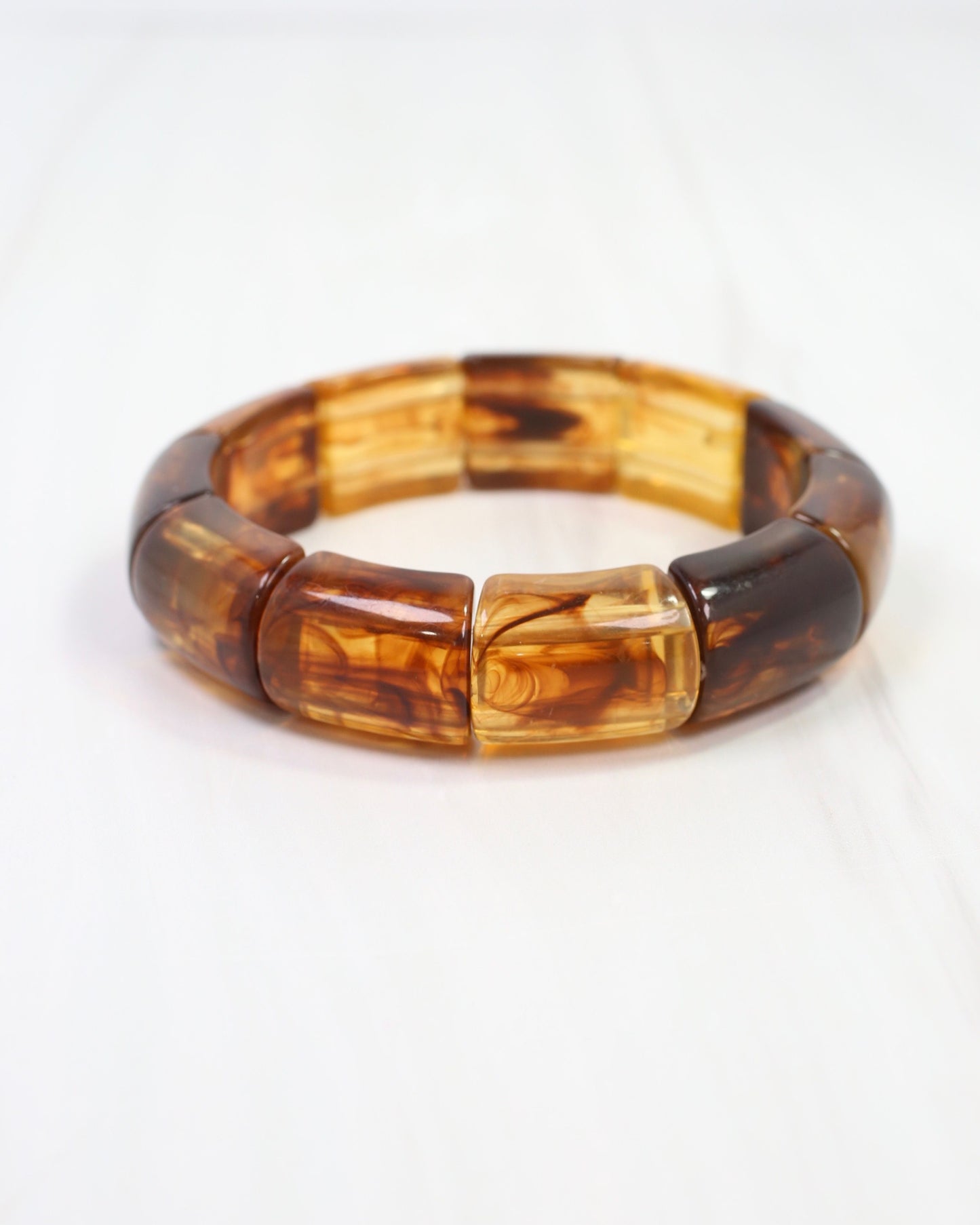 Elwood Stretch Bracelet Tortoise