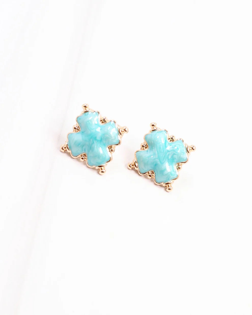 Calista Clover Earring Turquoise