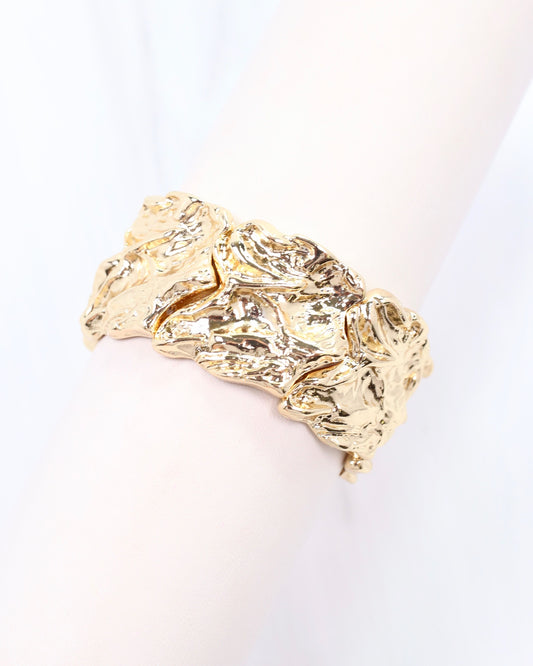 Crandell Stretch Bracelet Gold