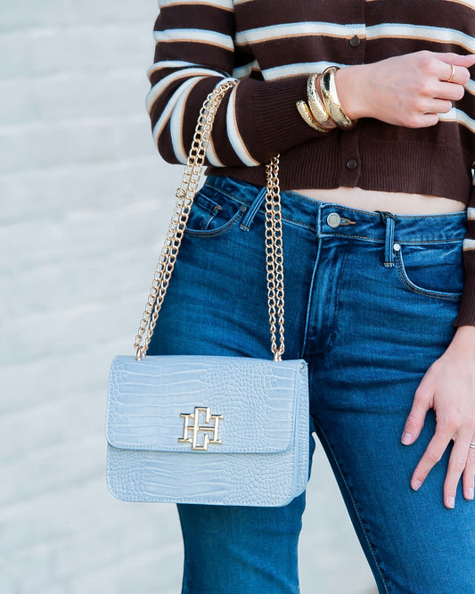 Rory Crossbody - Baby Blue EC