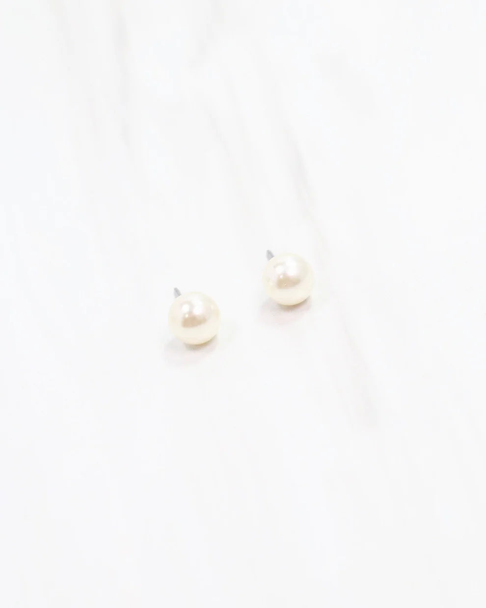 Foran Petite Pearl Stud Gold