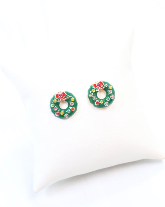 Rockin the Wreath Stud Multi