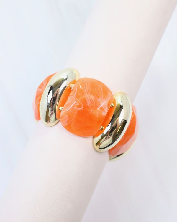 Emporia Stretch Bracelet Orange