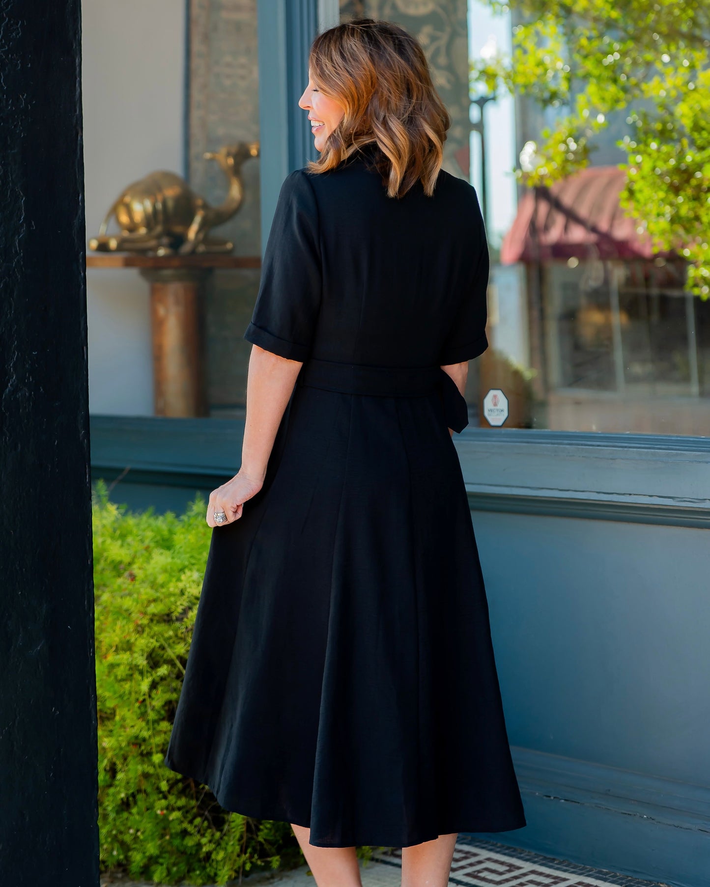 Meriden Linen Shirt Dress