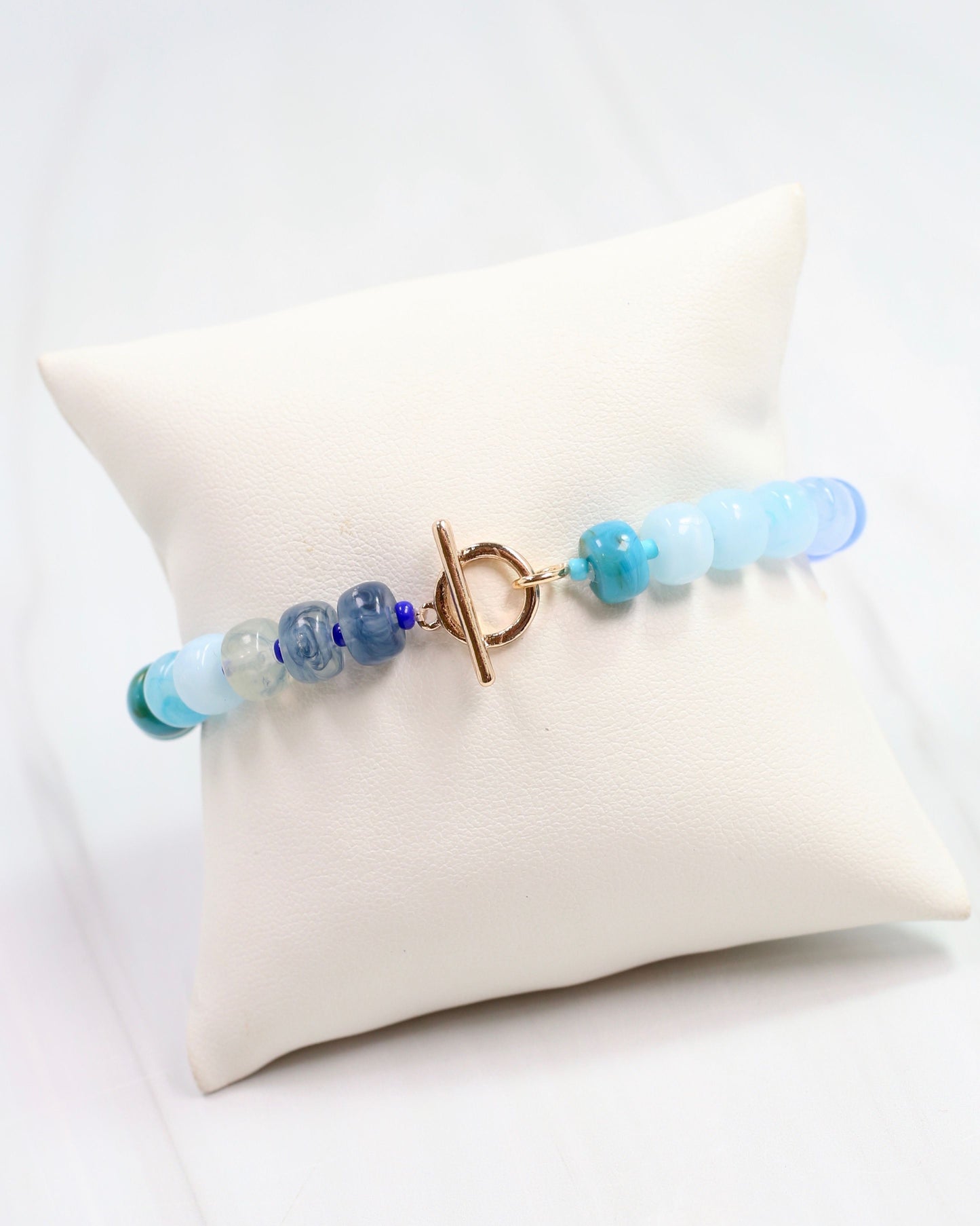 Cape San Blas Beaded Bracelet Turquoise