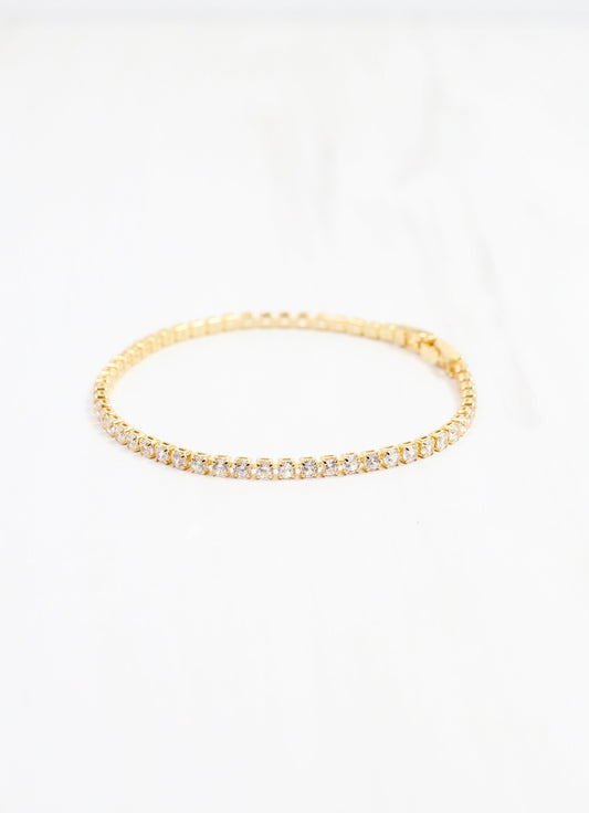 Searcy CZ Bracelet Gold
