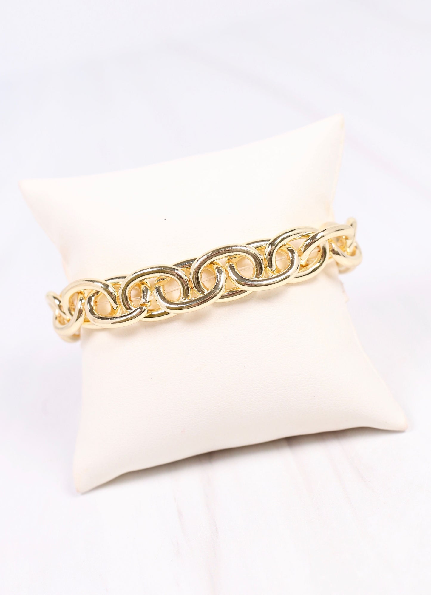 Jo Anne Stretch Bracelet Gold