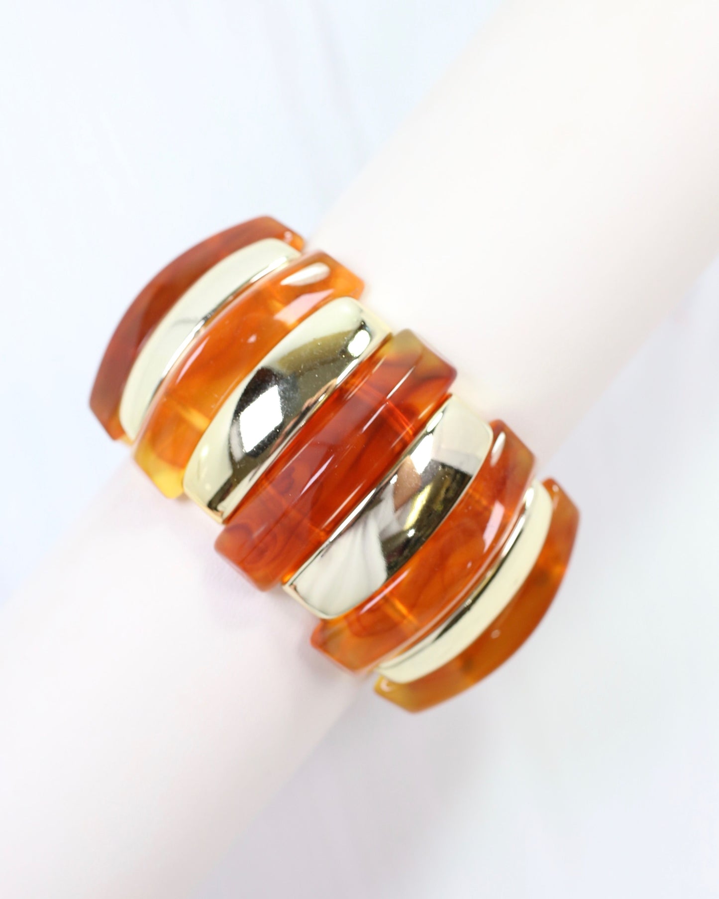 Antioch Wide Stretch Bracelet Tortoise