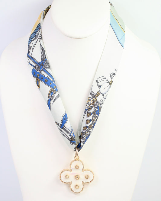 Joanie Clover Charm Mother Of Pearl