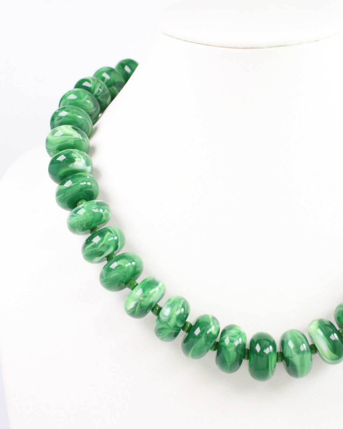 Bryant Beaded Necklace Green