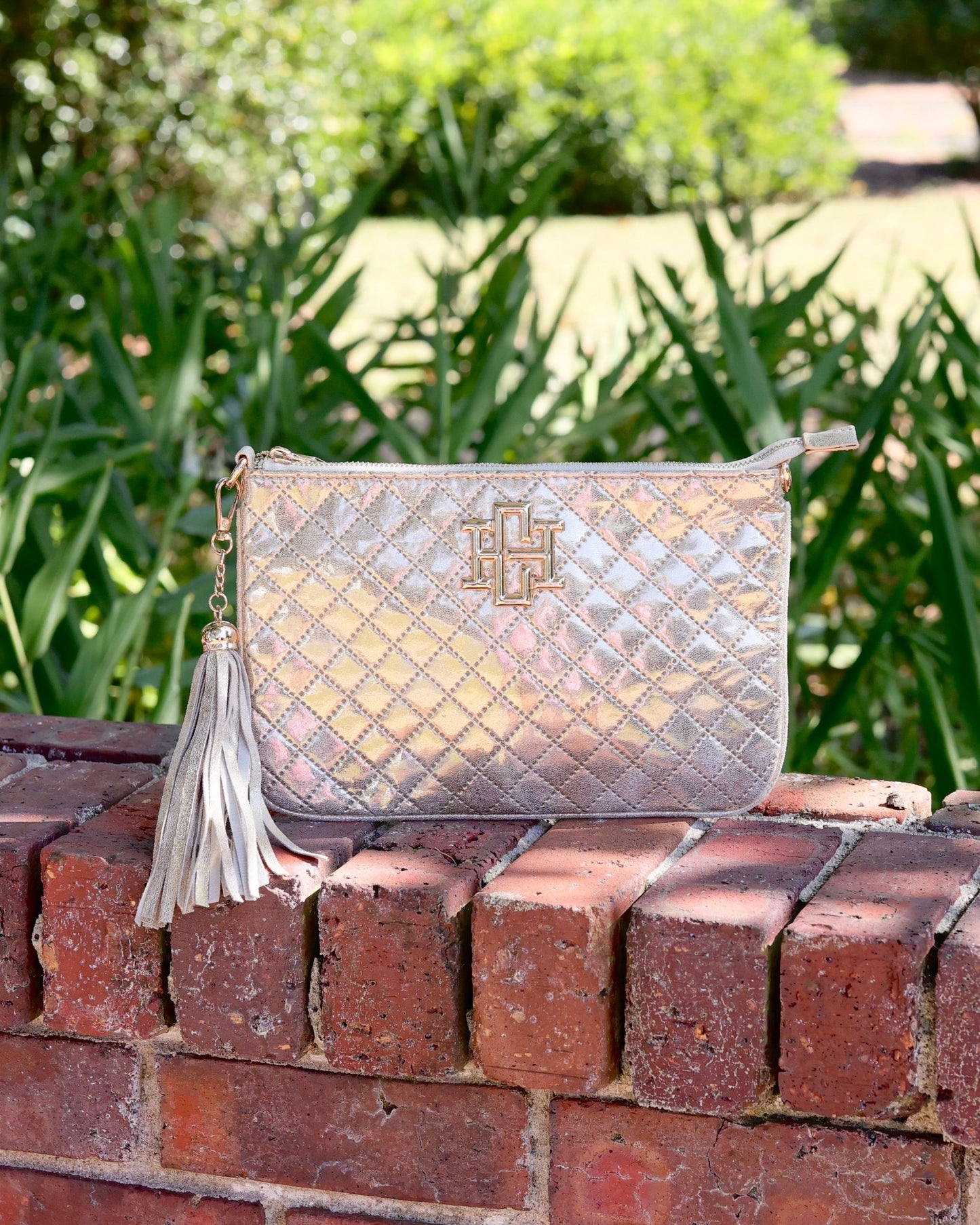Madelyn Clutch Crossbody Champagne Pop