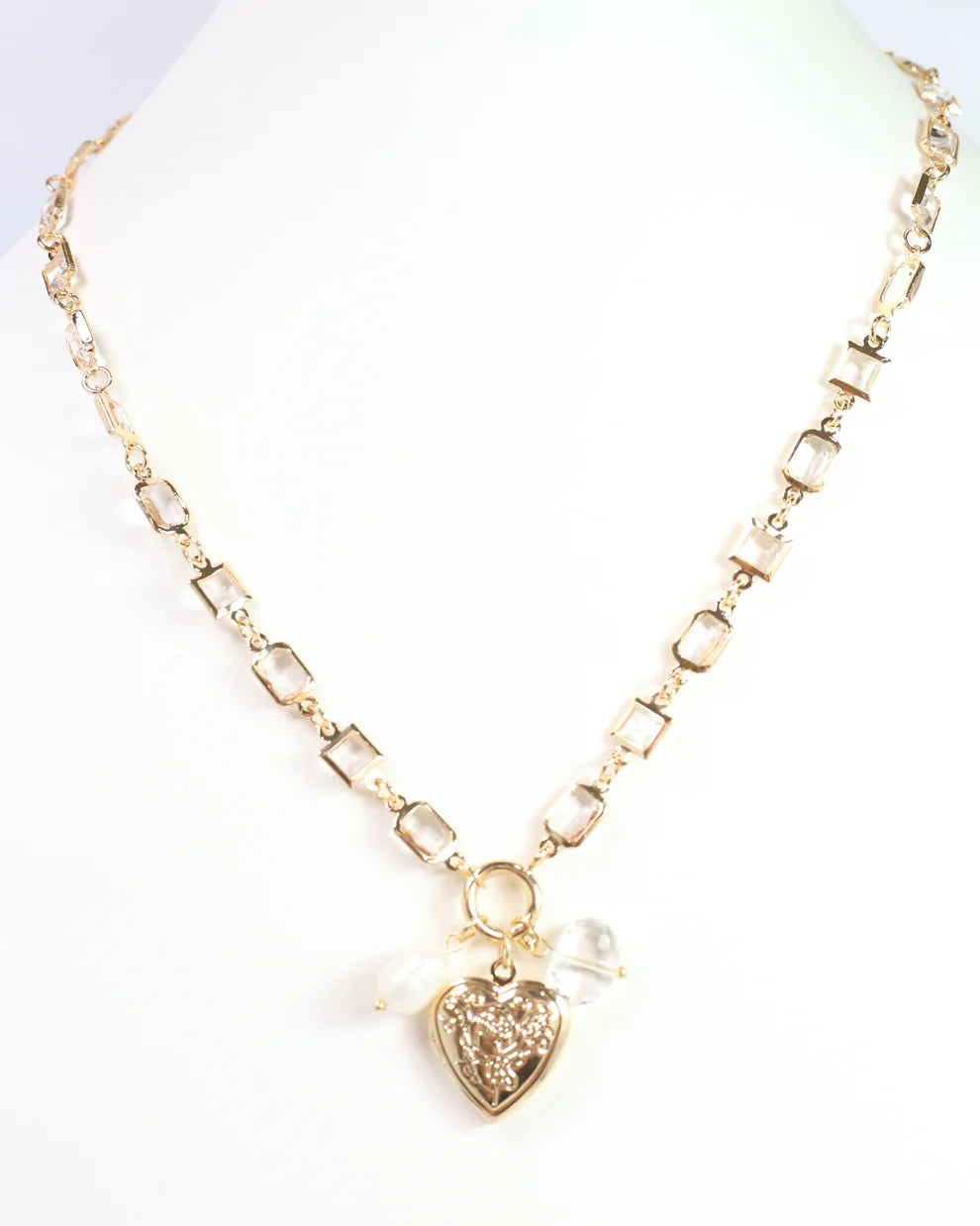 Ammon Charm Necklace Gold