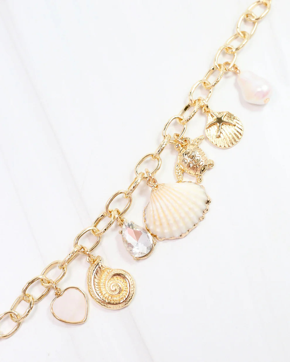 Henderson Charm Bracelet Gold