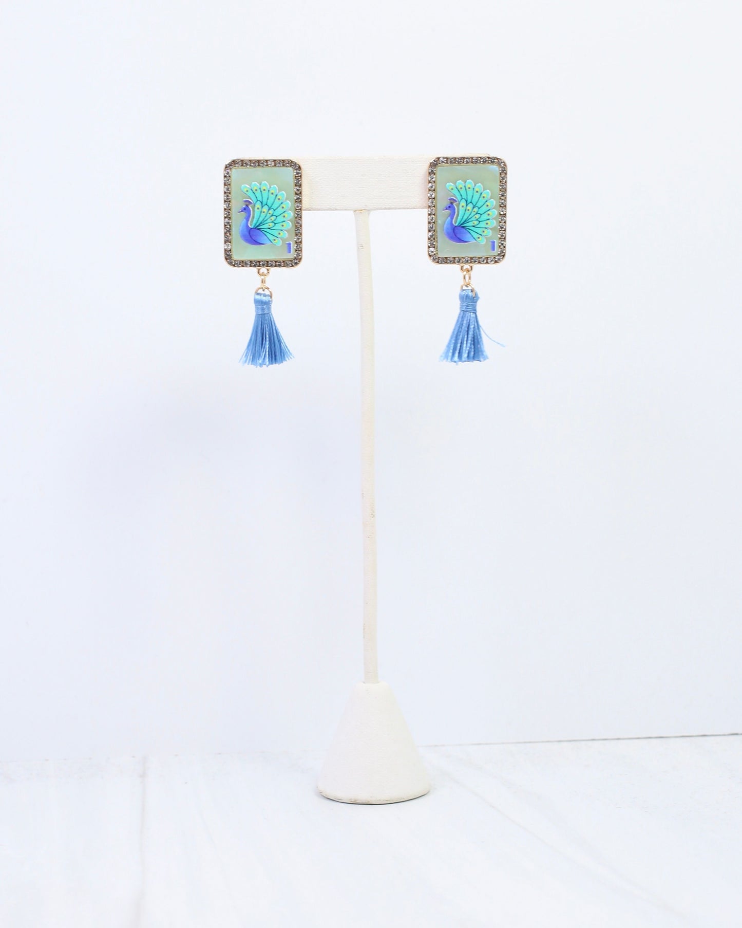 Rack Em Earring Blue