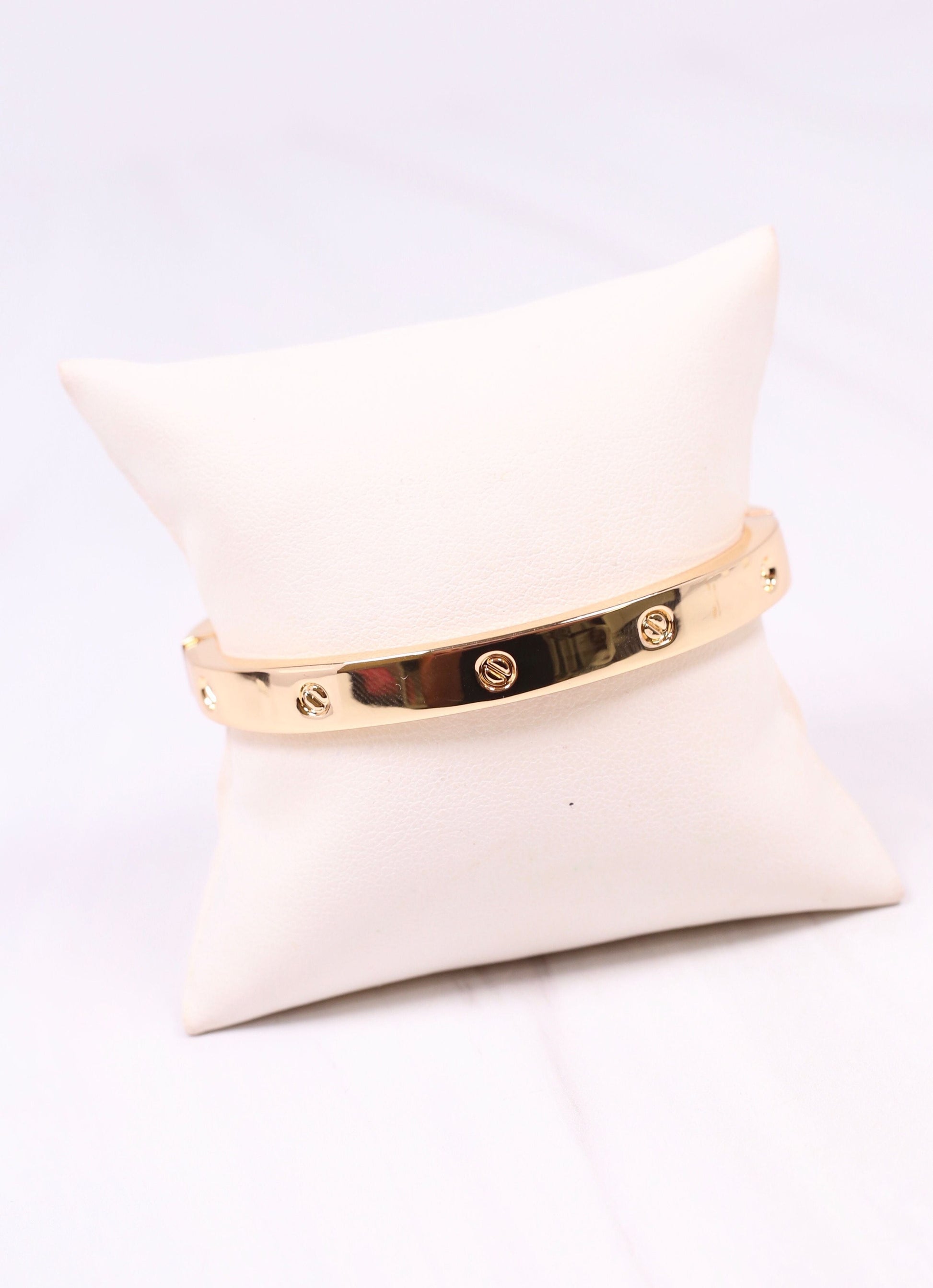 Allamanda Metal Bracelet GOLD - Caroline Hill